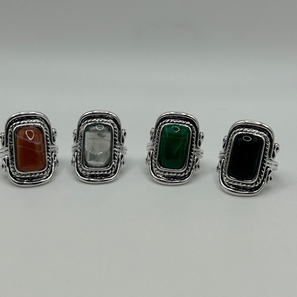 Silver & Stone Rings - Picture 6 of 15